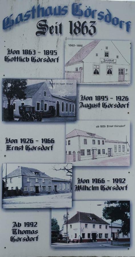 Gasthaus&Pension Görsdorf Lindenberg  Exteriör bild
